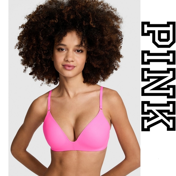 PINK Victoria's Secret Other - Victoria's Secret PINK 🩷 Wear Everywhere Push-Up Wireless Bra - 34D